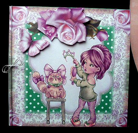 The Pampered Kitty Topper by Diane  Hitchcox