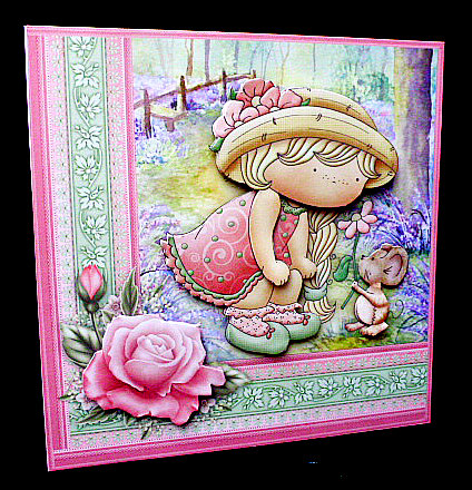 Izzy and Mouse Mini Kit and Decoupage by Diane  Hitchcox