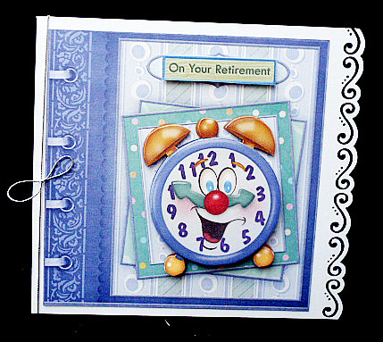 Don't Be Alarmed Retirement or Funny Birthday Decoupage by Diane  Hitchcox