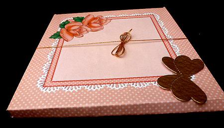 Just Roses 6 x 6 Square Card Box Mini Kit by Diane  Hitchcox