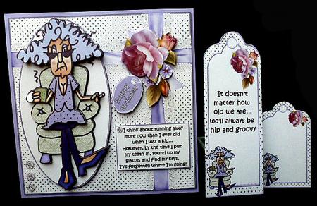 8x8 Stella Thinks About Running Away Mini Kit by Diane  Hitchcox
