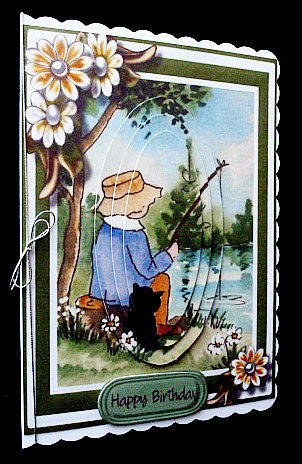 The Little Apprentice Fisherman  by Diane  Hitchcox