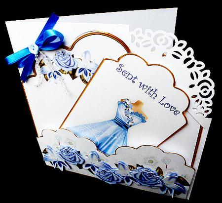 Blue Bird Sent with Love Ink Saver Fashion Tag Mini Kit by Diane  Hitchcox