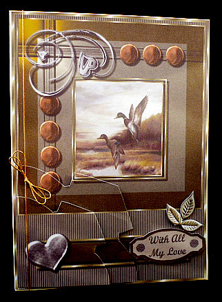 Cozy Companion Card Topper by Diane  Hitchcox