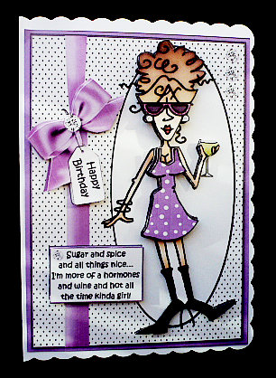 Rita a Sugar and Spice Girl by Diane  Hitchcox