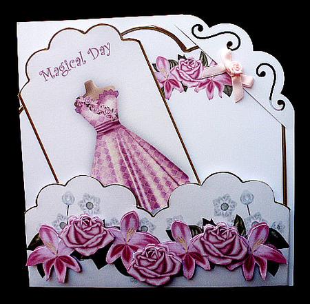Pink Check Magical Day Ink Saver Fashion Tag Mini Kit by Diane  Hitchcox
