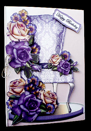 Vintage Lounging - the Dressing Room Chair by Diane  Hitchcox
