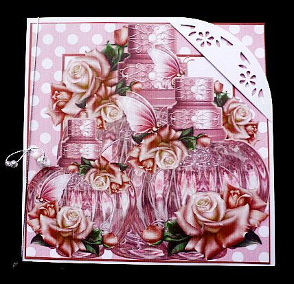 Graduated Perfume Bottles - Quick Topper by Diane  Hitchcox