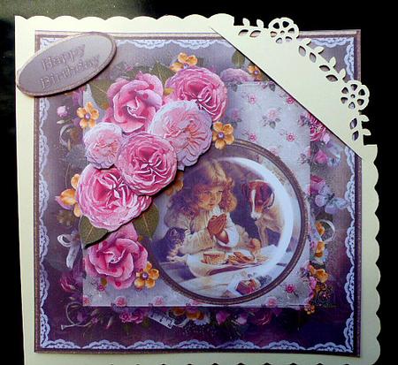 Saying Grace Card Front by Diane  Hitchcox