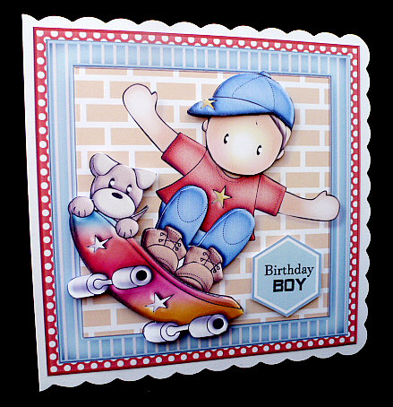 Skateboard Andy Mini Kit by Diane  Hitchcox