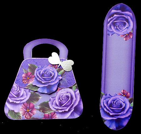 Purple Delight Birthday / Mother's Day Handbag Kit by Diane  Hitchcox
