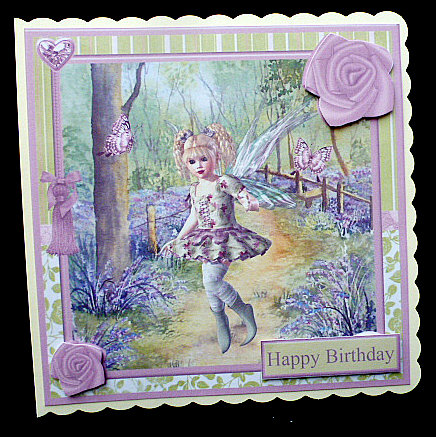 Magical Fairy Topper & Decoupage by Diane  Hitchcox