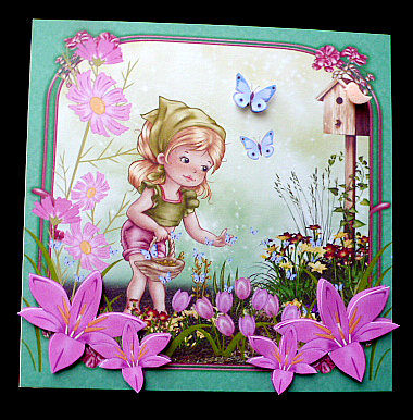 Pretty Butterfly Catcher Mini Kit by Diane  Hitchcox