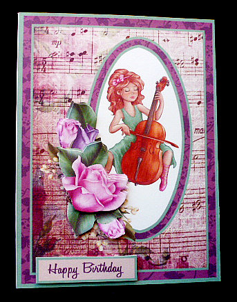 Music and Roses by Diane  Hitchcox