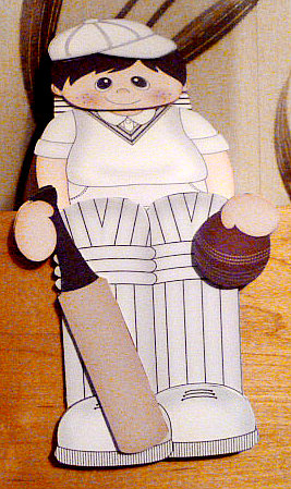 3D on the Shelf Card Kit - Cricket Boy Toby by Diane  Hitchcox
