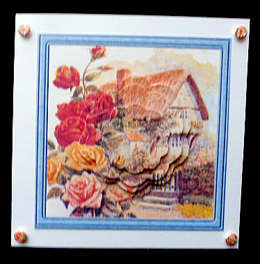 Cottage Garden with Petal Stackers by Diane  Hitchcox