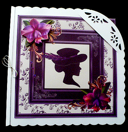Silhouette & Orchids Mini Kit by Diane  Hitchcox