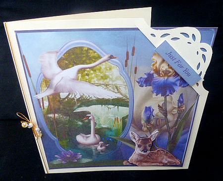 Wonders of Spring Topper with Decoupage by Diane  Hitchcox