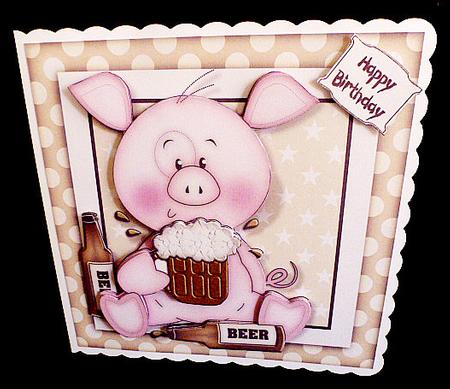 Piggin' Cheers Mini Kit by Diane  Hitchcox