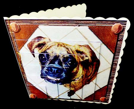 Smiling Harley Off-center Pyramid Mini Kit by Diane  Hitchcox