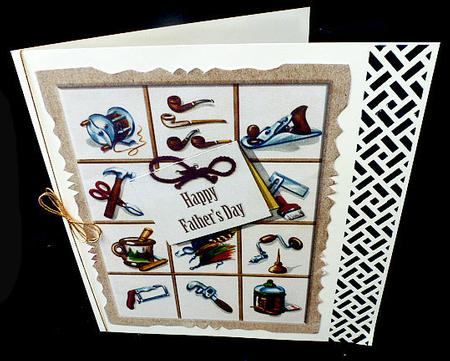 Vintage Father's Day Topper by Diane  Hitchcox