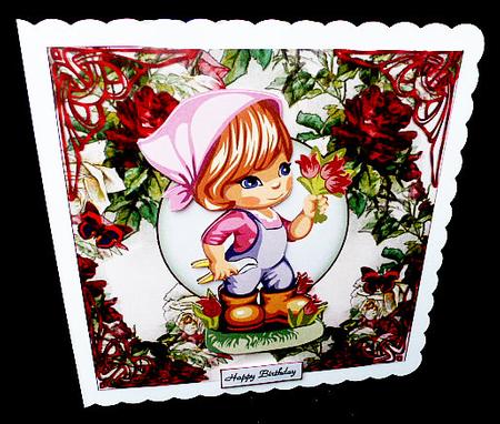 Flower Girl by Diane  Hitchcox