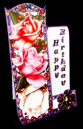 Dl Stepper Kit - Pink Roses by Diane  Hitchcox