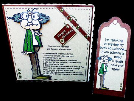 8x8 Gus Why Men Are Happier Than Women Version 2 Mini Kit by Diane  Hitchcox