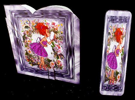 So Pretty Shaped Card by Diane  Hitchcox