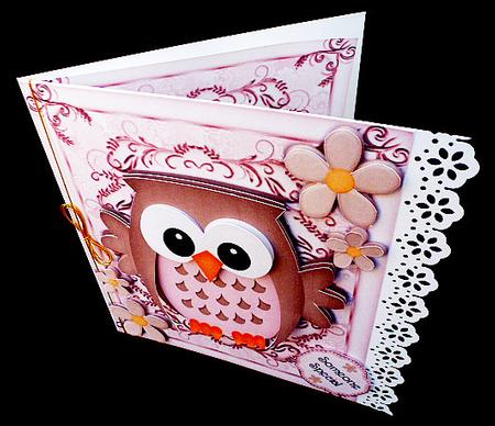 Gorgeous Brown Owl 8x8 Mini Kit by Diane  Hitchcox