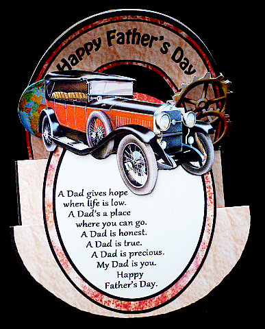 Stepper Rocker - Vintage Car (father's Day) by Diane  Hitchcox