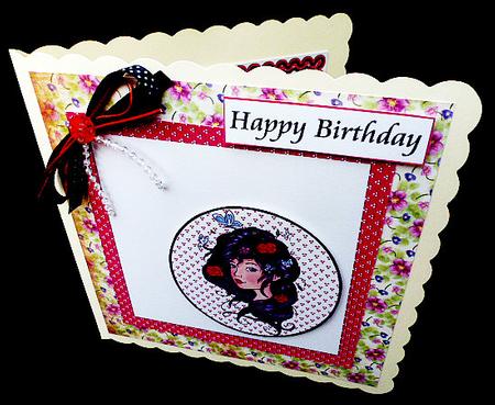 Mix'n'match Mini Kit - Black Haired Beauty by Diane  Hitchcox