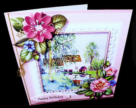 Beautiful Mill and Camellias  by Diane  Hitchcox