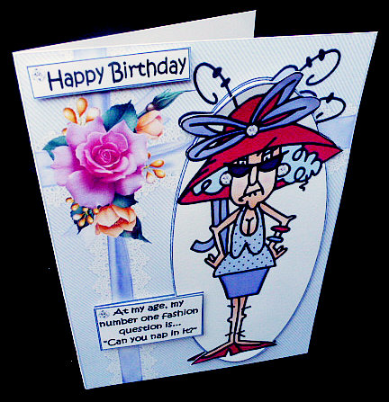 Stella Has a Fashion Question Quick Card by Diane  Hitchcox
