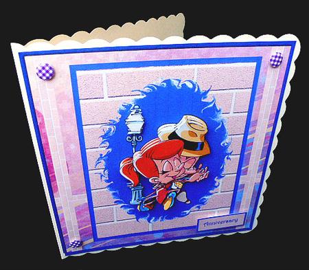 Last Dance for You Card with Decoupage by Diane  Hitchcox