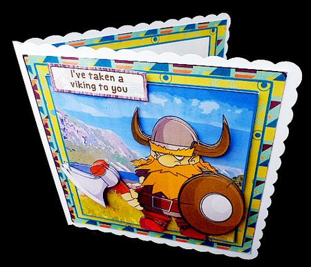 Viking Warrior Card Mini Kit by Diane  Hitchcox