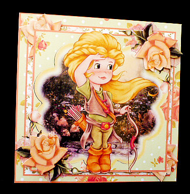 Keeper of the Forest Card Front Kit by Diane  Hitchcox