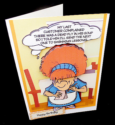 Wanda the Waitress by Diane  Hitchcox