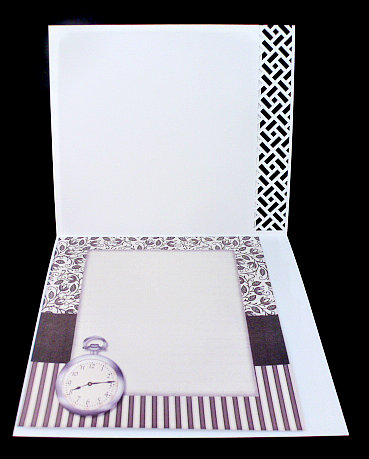 Male Card Shirt & Tie Insert by Diane  Hitchcox