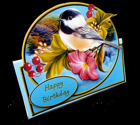 Song Bird Tent Card Mini Kit by Diane  Hitchcox
