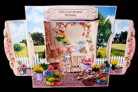 3D Room with a View Kit - the Flower Shop by Diane  Hitchcox
