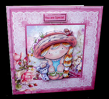 Izzy with Her Little Bird Mini Kit by Diane  Hitchcox