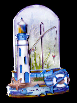 Mini Kit Globe Gone Fishing Male Card by Diane  Hitchcox