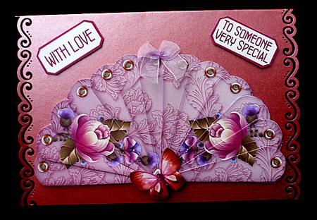 Pink Passion - Special Friend - Get Well Soon - Fan Sheet by Diane  Hitchcox