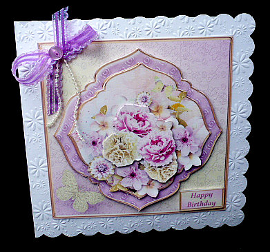 Pinks and Greens Stacked Layers Mini Kit by Diane  Hitchcox