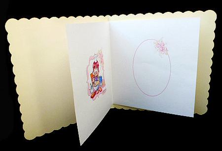 Birthday Cake Made with Love Insert by Diane  Hitchcox