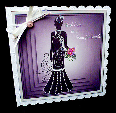 Silhouette Bride#9 by Diane  Hitchcox