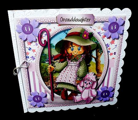 8x8 Mini Kit, Little Bo- Peep by Diane  Hitchcox