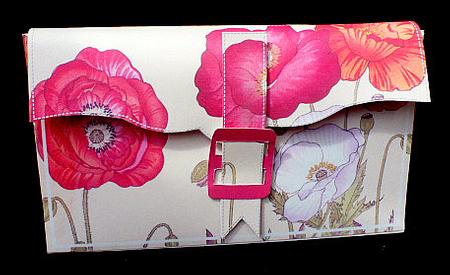 Poppy1 Big Blooms 3D File Purse Mini Kit by Diane  Hitchcox