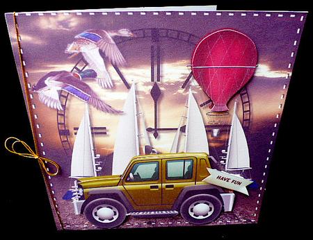 Male Card Bay Watch by Diane  Hitchcox
